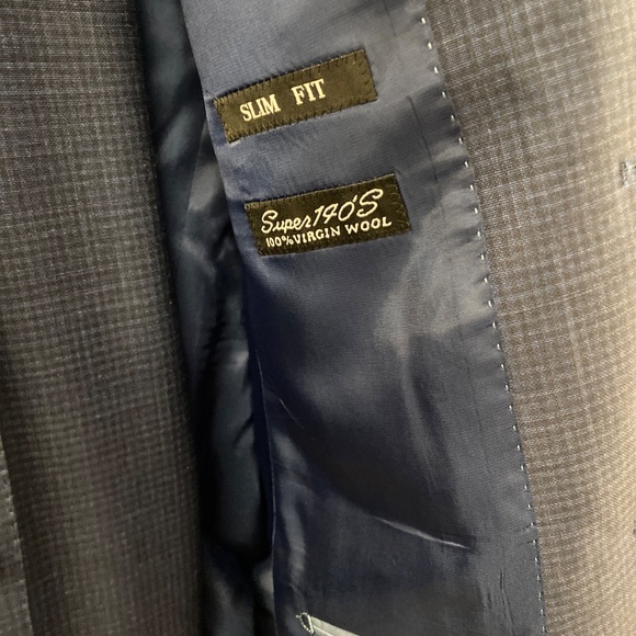 Renoir 2PC Navy Blue Wool - Picture 4 of 7